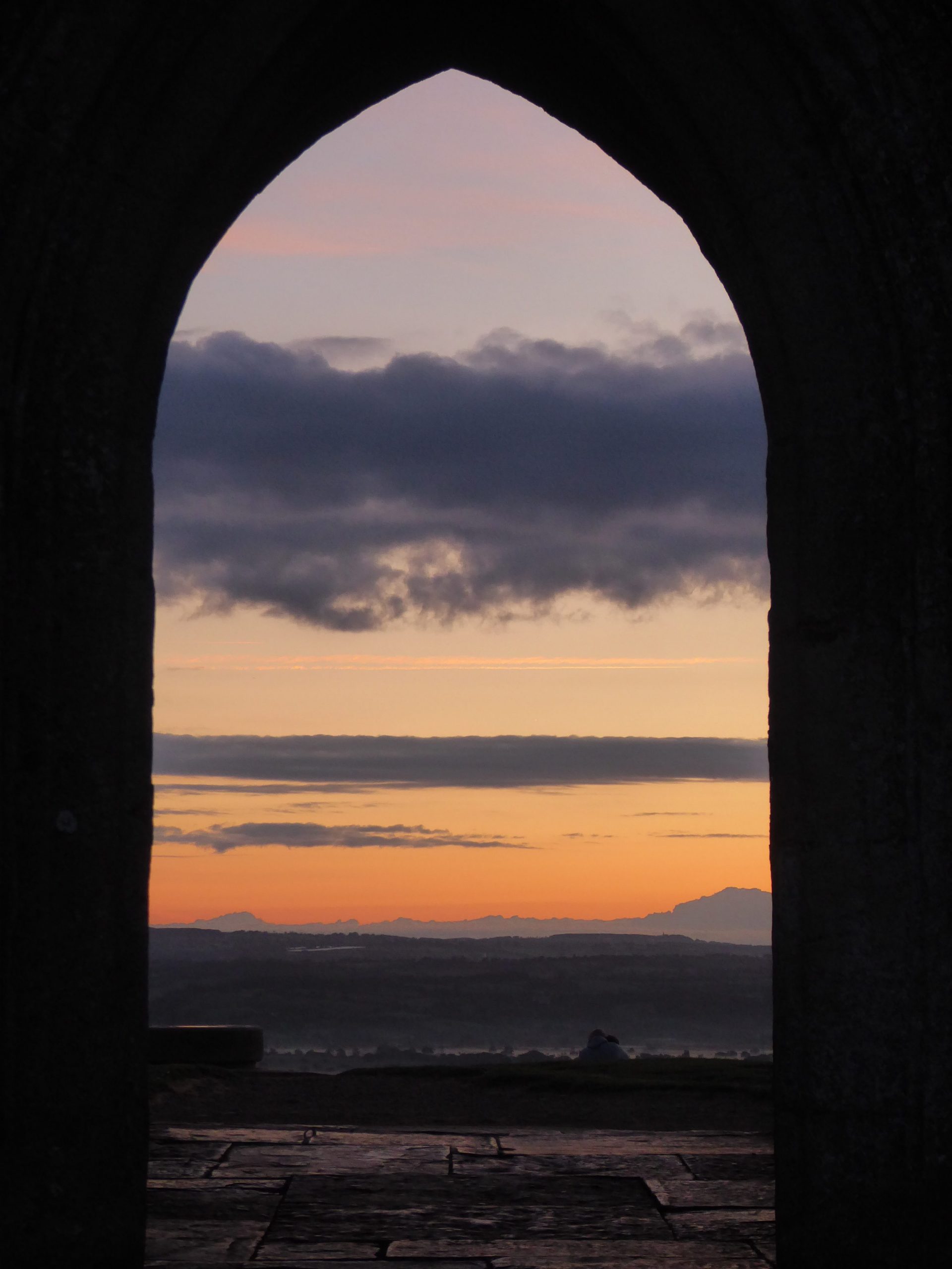 glastonbury tor the site of the isle of avalon